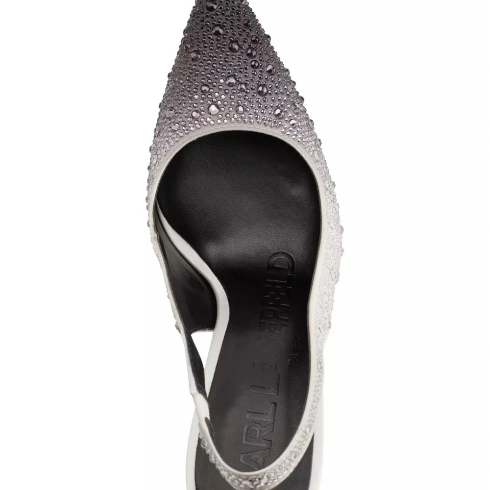 Karl Lagerfeld Paris brand new Pointed-Toe Slingback Pumps 6.5 - Picture 3 of 7
